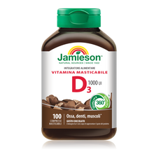 Carica l'immagine nel visualizzatore di Gallery, Vitamina D 1000 masticabile di JAMIESON