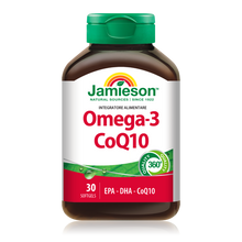 Carica l'immagine nel visualizzatore di Gallery, OMEGA-3 CoQ10 30 sft di JAMIESON