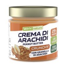Carica l'immagine nel visualizzatore di Gallery, CREMA DI ARACHIDI PEANU BUTTER di WHY NATURE