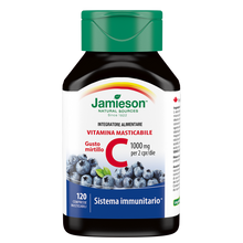 Carica l'immagine nel visualizzatore di Gallery, JAMIESON Vitamina C 1000 MASTICABILE 120 compresse