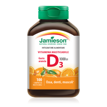 Carica l'immagine nel visualizzatore di Gallery, Vitamina D 1000 masticabile di JAMIESON