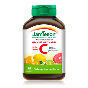 JAMIESON Vitamina C 1000 MASTICABILE 120 compresse