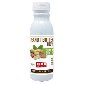 Peanut Butter 100% SHAKE 'N SQUEEZE 350g di BPR