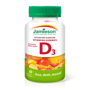 Vitamina D gummies 1000 UI 60 caramelle di JAMIESON