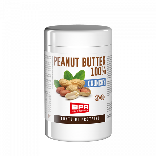 Peanut Butter 100% CRUNCHY 1Kg di BPR