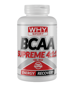 BCAA SUPREME 4:1:1 + B6 + B12 di WHY SPORT