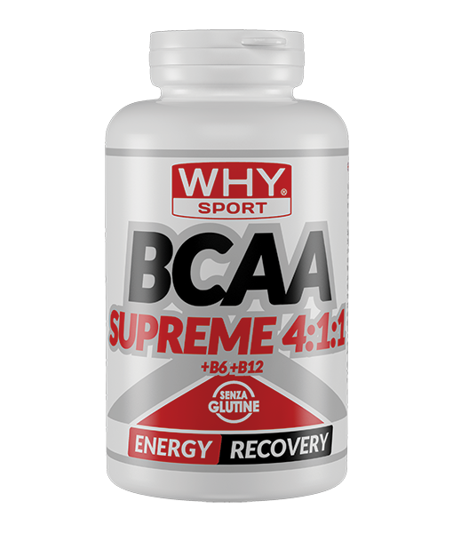 BCAA SUPREME 4:1:1 + B6 + B12 di WHY SPORT