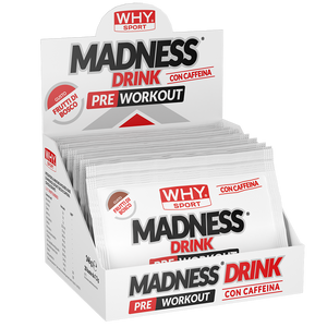 MADNESS DRINK FRUTTI DI BOSCO busta monodose 7,3 g di WHY SPORT
