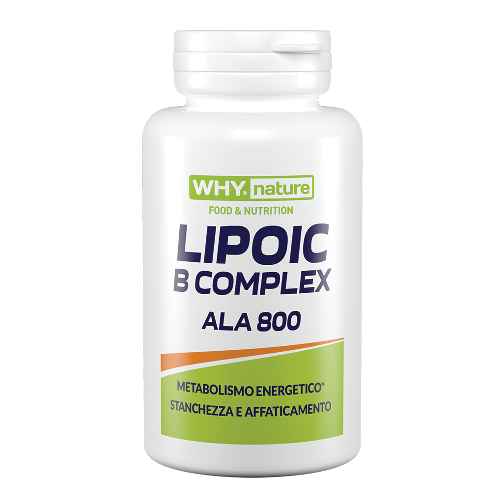 LIPOIC B COMPLEX ALA 800 di WHY NATURE