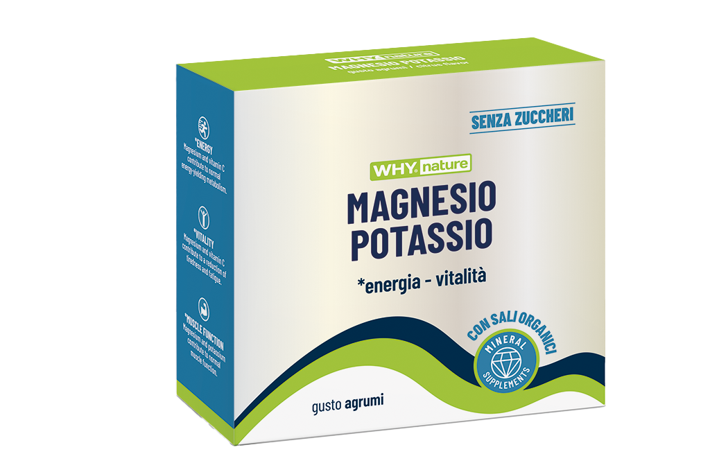 MAGNESIO POTASSIO 10 bst di WHY NATURE