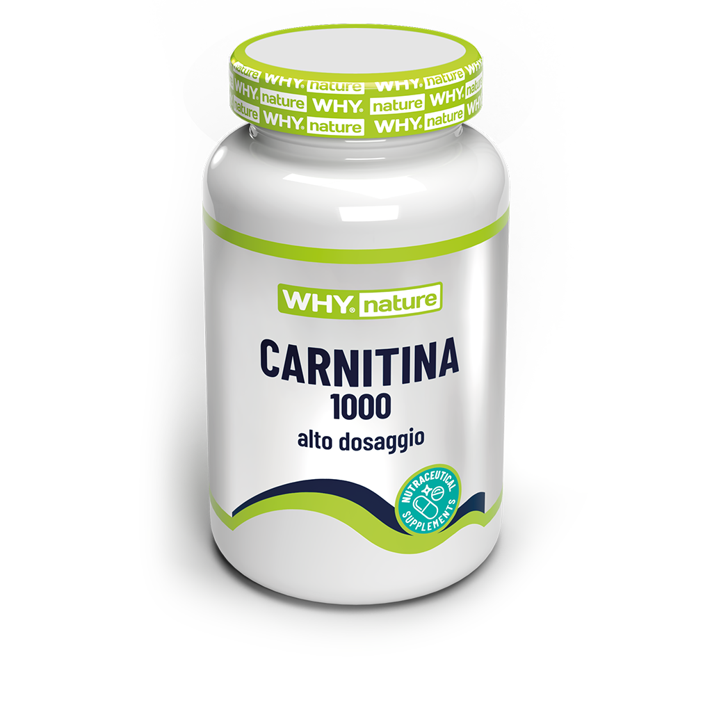 CARNITINA 1000 60 cpr di WHY NATURE