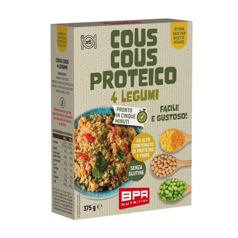 COUS COUS PROTEICO di BPR NUTRITION