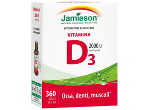 JAMIESON Vitamina D Gocce 11,4ml - 360 gocce