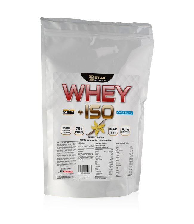 Whey + Iso 1 KG di STAK NUTRITION