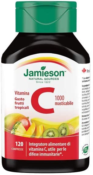 JAMIESON Vitamina C 1000 MASTICABILE 120 compresse