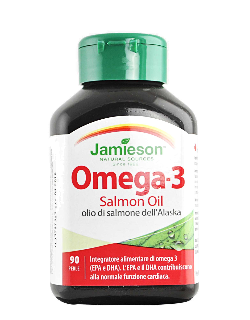 JAMIESON Omega 3 Salmon Oil 90 perle - IRONSTORENUTRITION