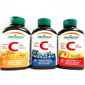 JAMIESON Vitamina C 1000 MASTICABILE 120 compresse