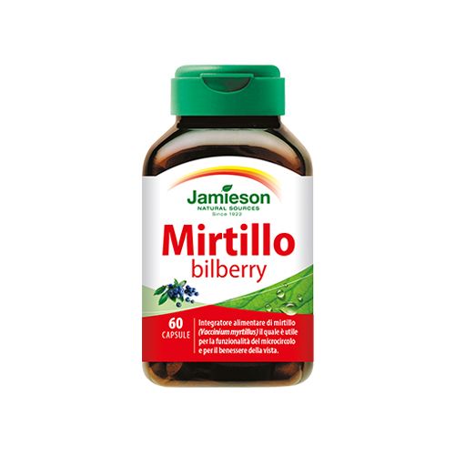 JAMIESON Mirtillo Bilberry 60 cps - IRONSTORENUTRITION