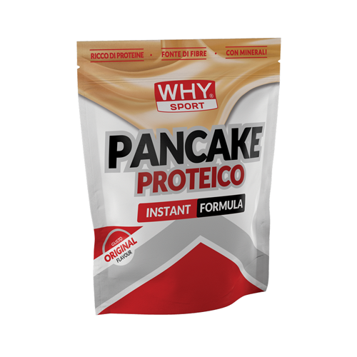 WHY SPORT Pancake Proteico Original 1 kg Preparato per Pancake - IRONSTORENUTRITION