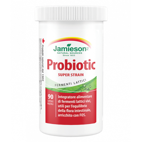 Jamieson PROBIOTIC SUPER STRAIN 90 CAPS - IRONSTORENUTRITION